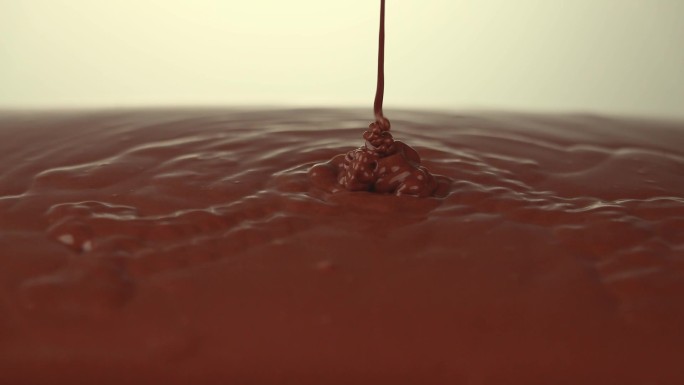 巧克力酱流出+撒巧克力豆-4段素材