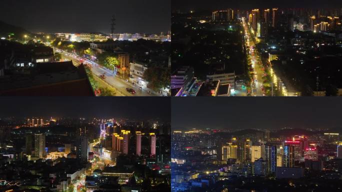 徐州夜景4K航拍