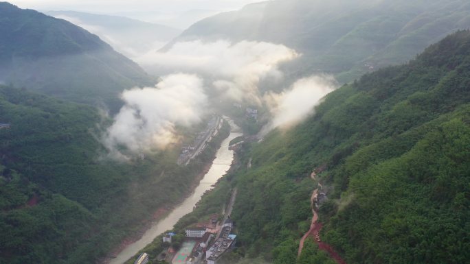 贵州赤水河谷云海风光