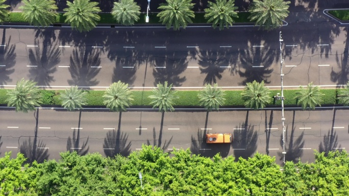 沿海道路航拍