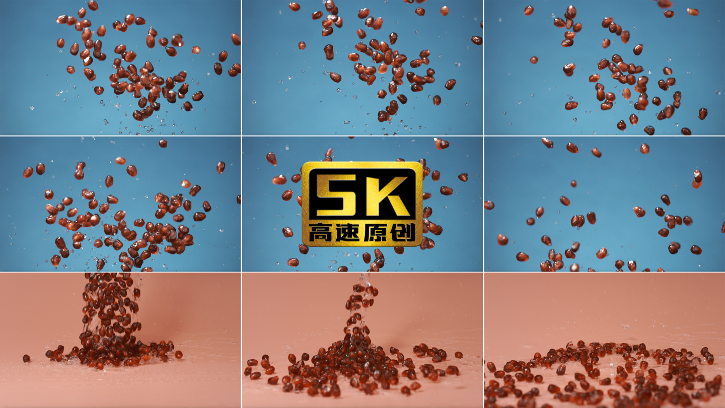 5K-石榴展示，晶莹剔透的石榴籽