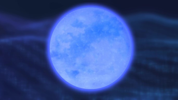蓝色的月亮   舞蹈 背景 视频 素材