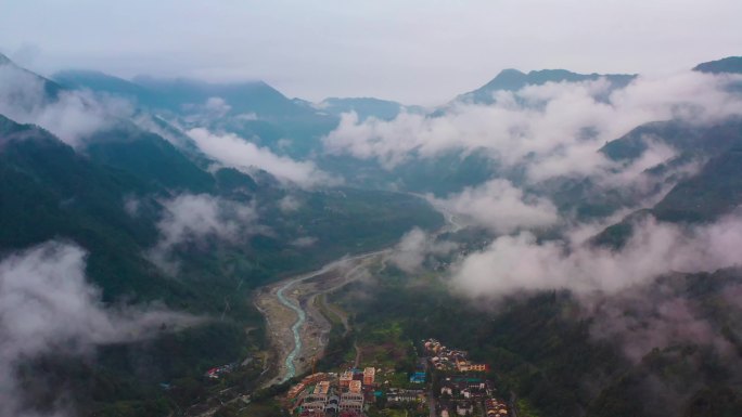 都江堰 龙池 虹谷 漂流 景区