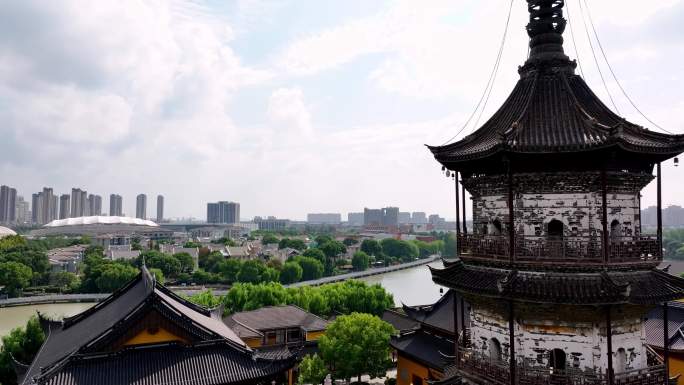 航拍报本禅寺