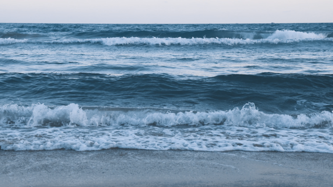 4k大海风浪翻滚