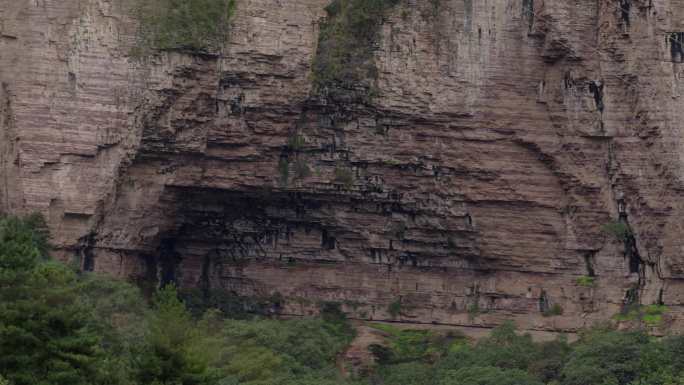 6K太行山层叠山体结构一组