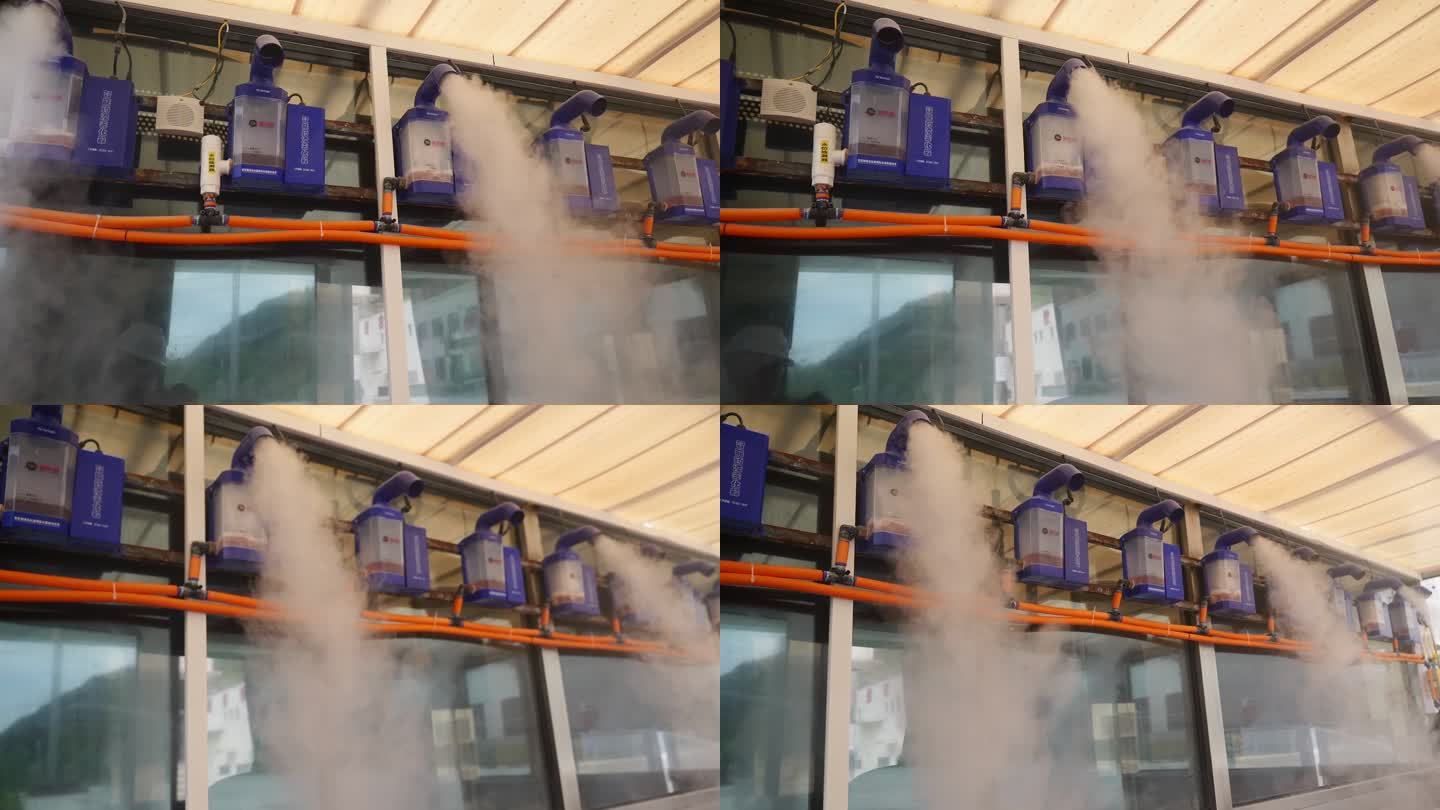 工厂厂房自动化喷雾消毒