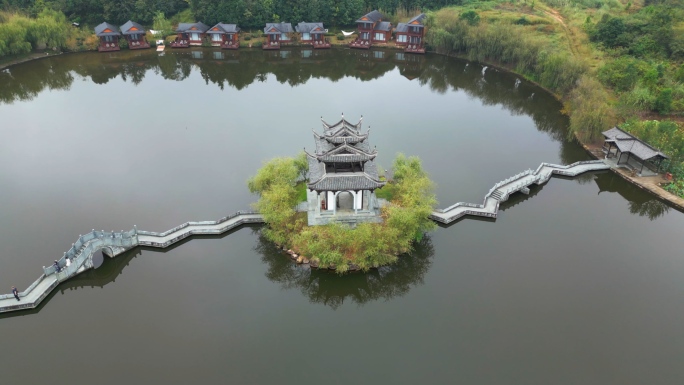 多角度水墨上河