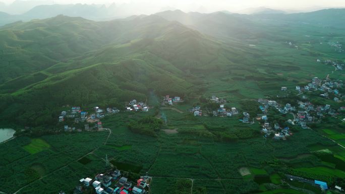 绿色乡村风景