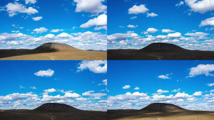 4K延时拍摄内蒙古哈达乌兰火山公园