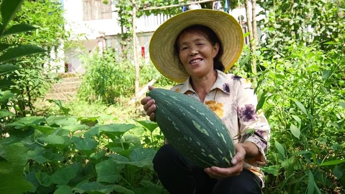 笑脸农民笑容幸福希望丰收农业乡村振兴乡村