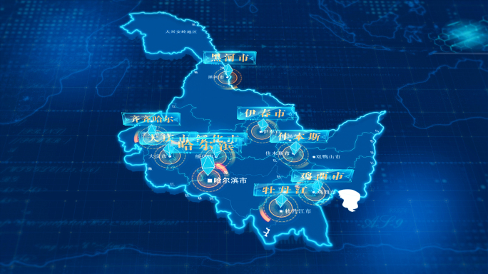 黑龙江地图定位