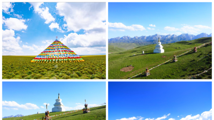 4k多组 旅游 西藏 旅游空镜 雪山延时