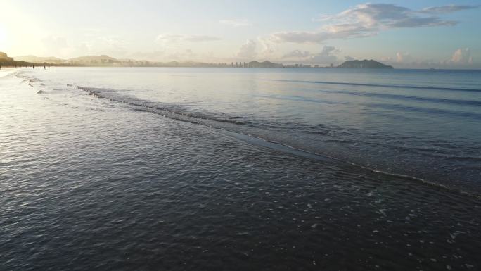 海滩海浪日出 4K