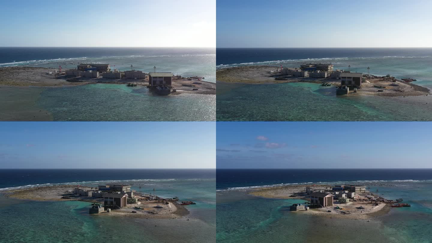 三沙羚羊礁建设