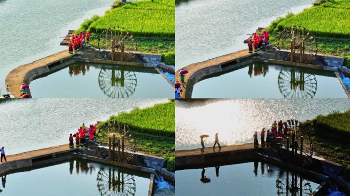 航拍中国农民丰收节活动