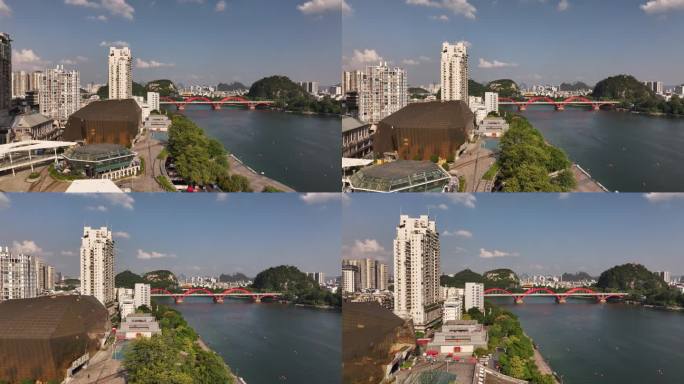 4K航拍广西柳州