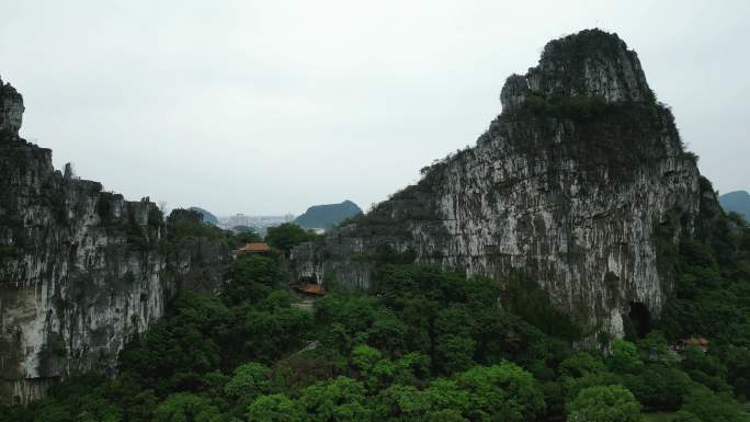 合集桂林南溪山4A景区航拍