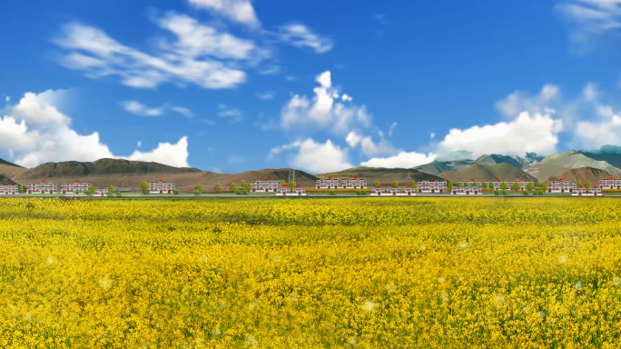 西藏铁路上奔驰的高原动车组复兴号