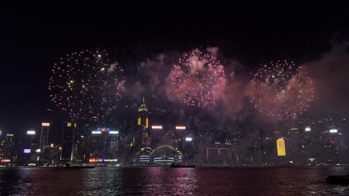 香港国庆节烟花