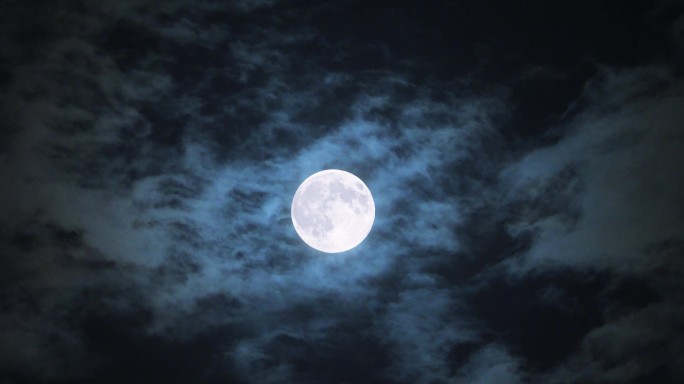十五圆月 月亮 升起 中秋视频