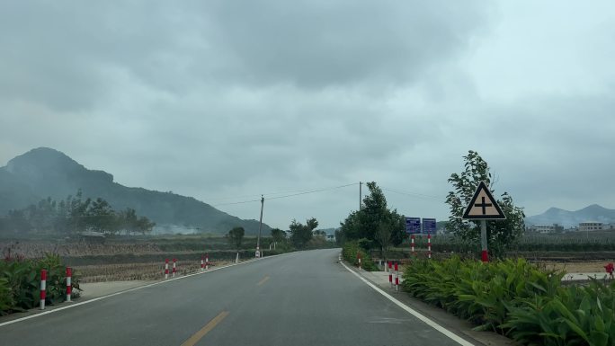 贵州乡村公路开车视角