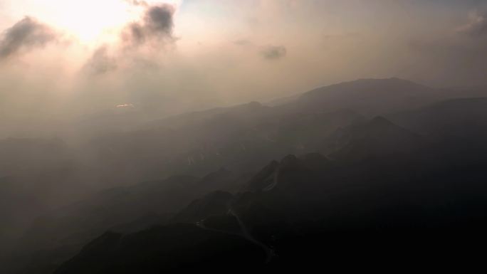 横看大山岭  大明山风光