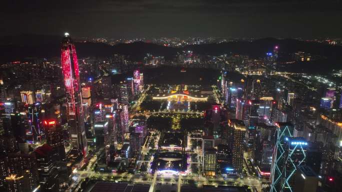 深圳市民中心夜景