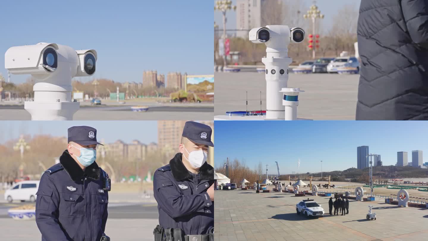 智慧公安  巡逻机器人  警察巡逻