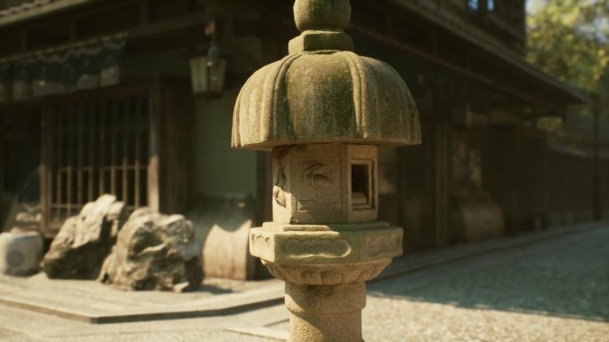 京都寺在枫和云的季节