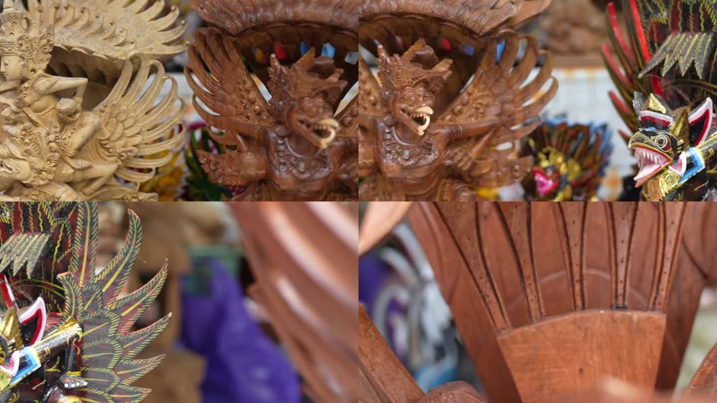 印尼石雕神像制造制品造型木刻木雕