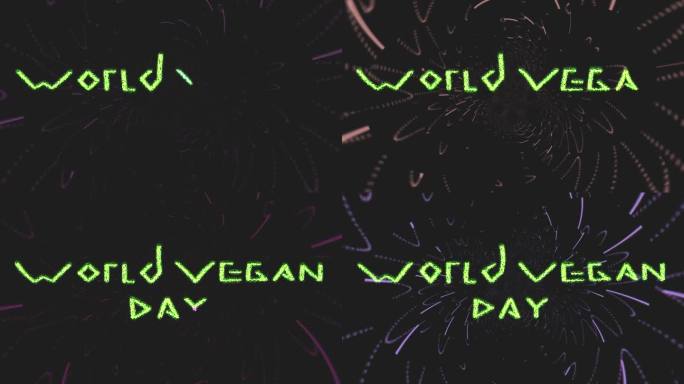 世界素食日小标题动态字幕结构