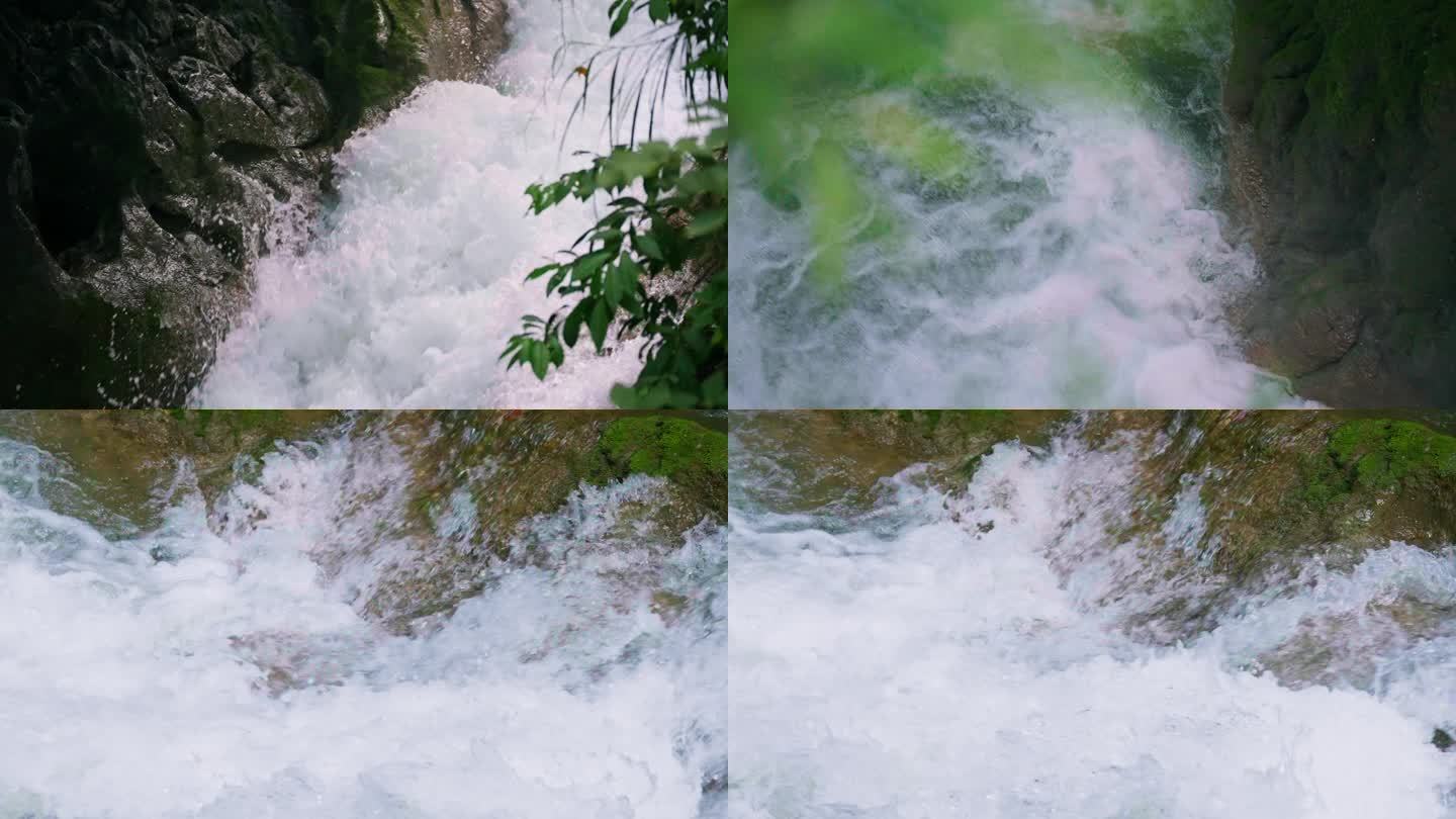 河水瀑布激流