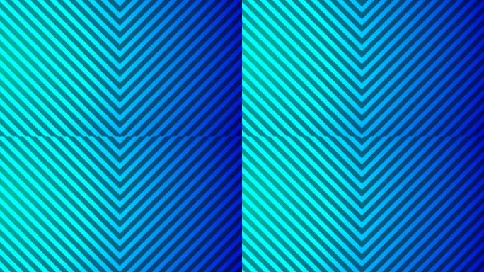 抽象的蓝色与线箭头向下的动画素材。