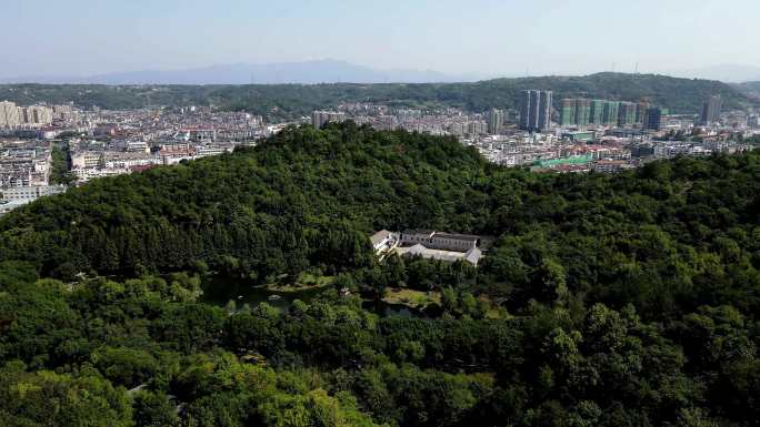 航拍新昌市景