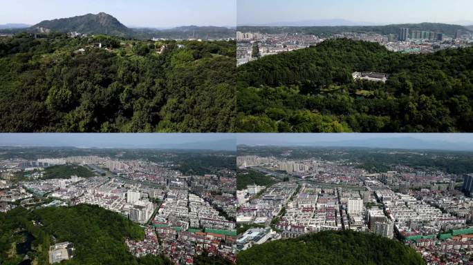 航拍新昌市景