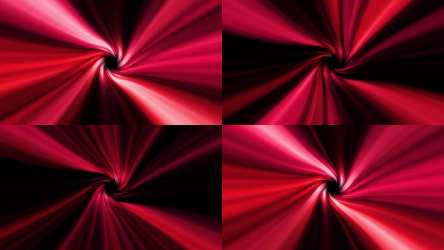 运动造成的光损失，虫洞黑洞红色三维漩涡旋转漩涡彩色隧道光动画未来技术抽象背景虚拟现实，光速，时空弦，
