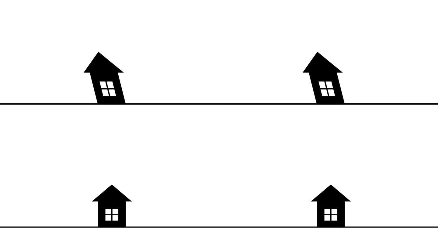 房子左右摇晃或上下移动