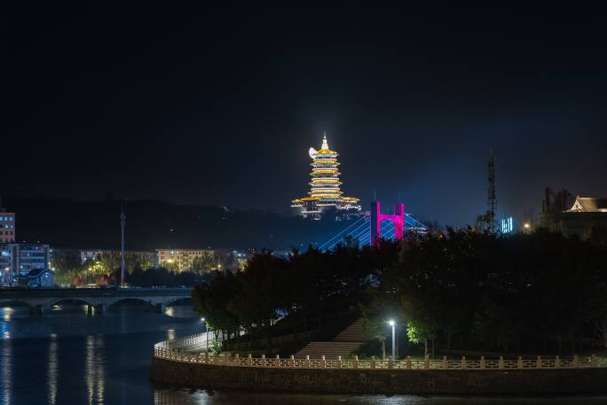 辽源夜景