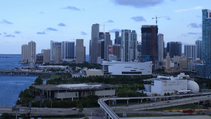 迈阿密,佛罗里达外国车道建筑群