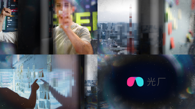 2组快速翻页片头