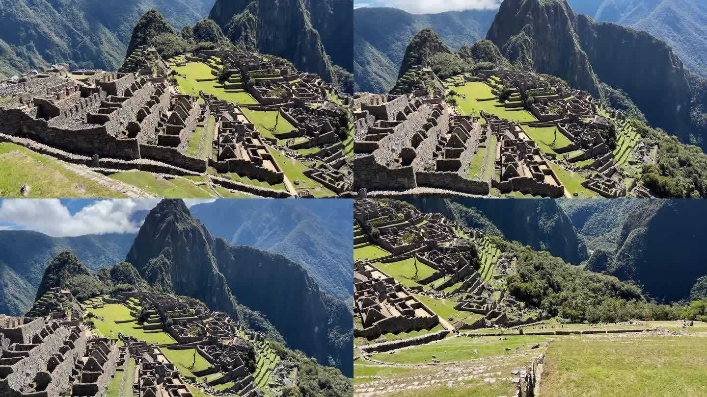 秘鲁的马丘比丘马丘比丘历史遗迹秘鲁人文地