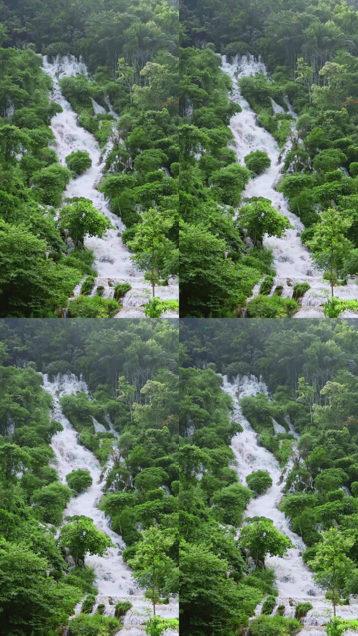 贵州荔波景区翠谷瀑布