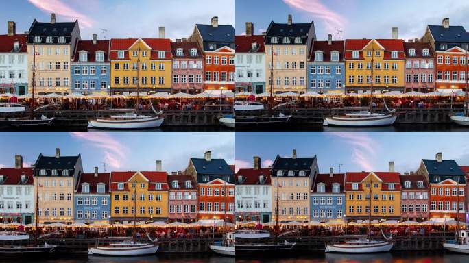丹麦哥本哈根，新港地标时间轴