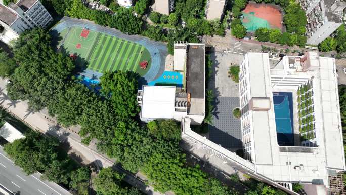 深圳福民小学2023航拍