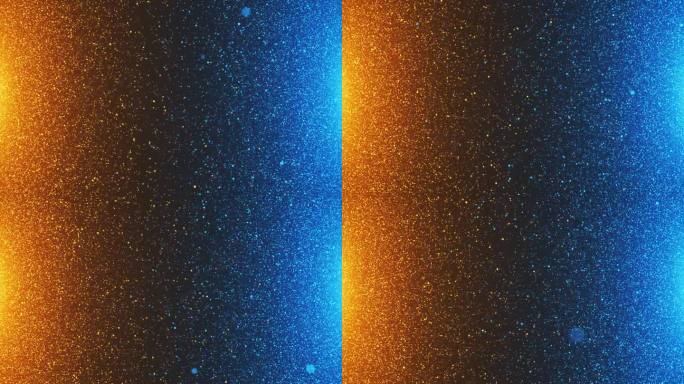 4K 3D抽象星雨金色尘埃闪闪发光的豪华粒子提高运动背景。