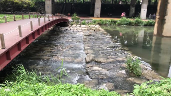 大雨和洪水过后