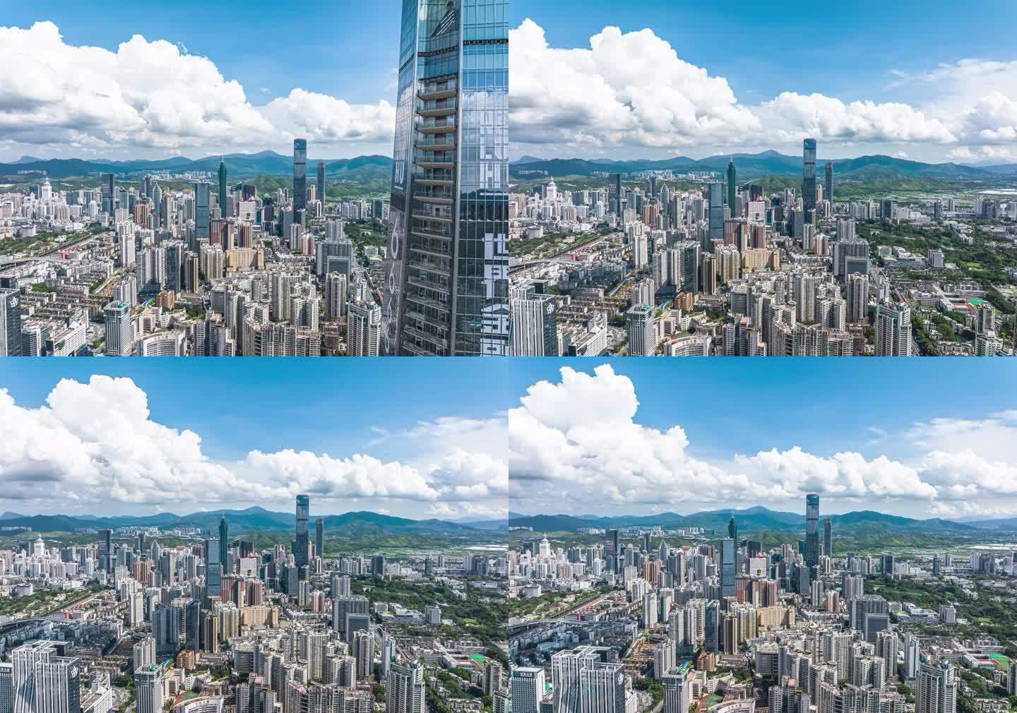深圳宣传片航拍延时摄影素材