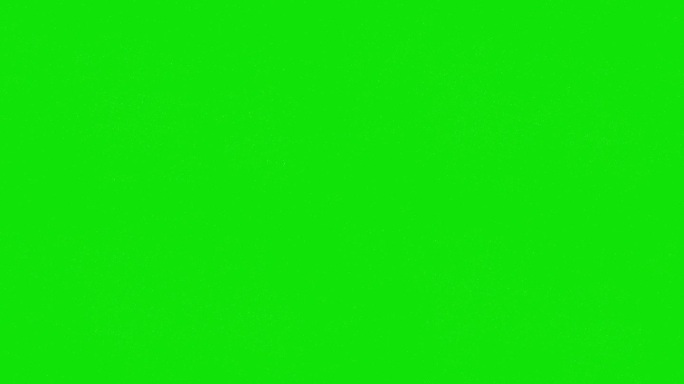 绿色屏幕上的雪花闪烁颗粒4K (LOOP)