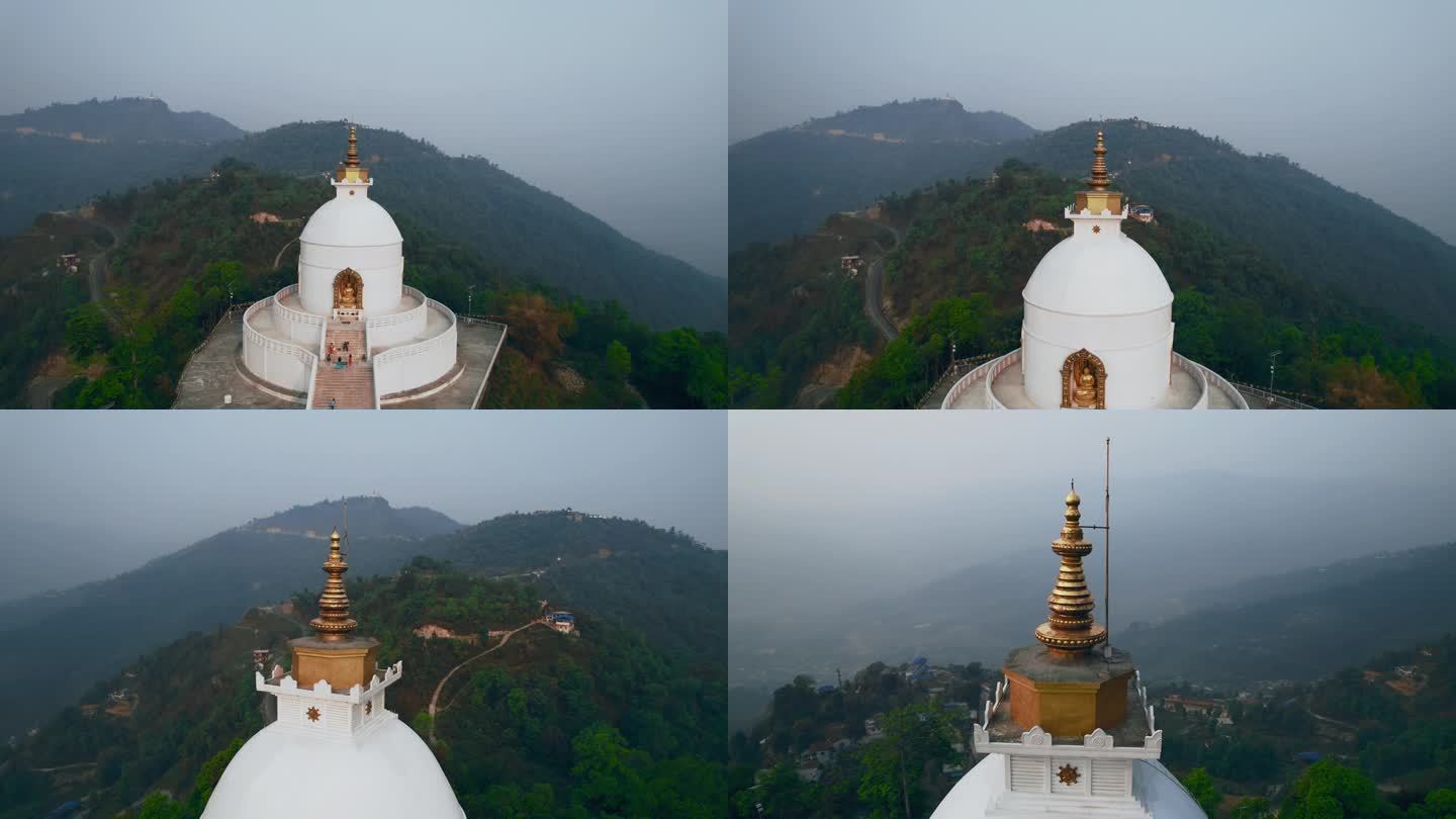 尼泊尔的世界和平塔